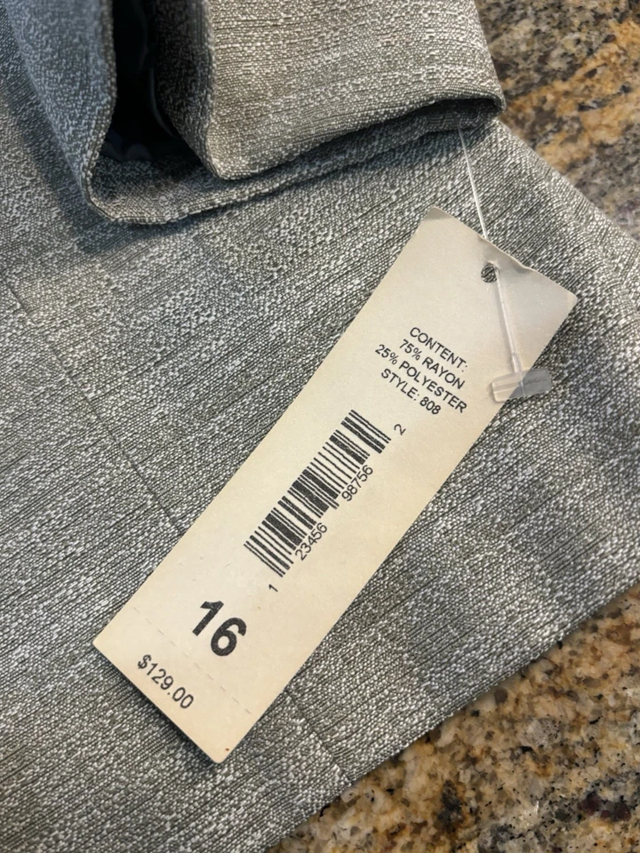 Nuevo con etiquetas Conjunto de Traje Falda Courtenay 2 piezas Gris Talla 16 Carrera Iglesia Negocios De Colección Foto 4 de 4