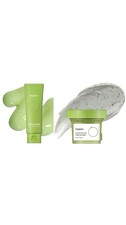 Beplain Mung Bean Bundle Of Milk Peeling Gel And Pore Clay Mask