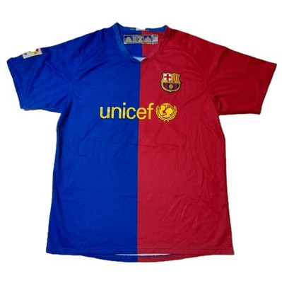 2008-2009 FC Barcelona Barca Jersey Shirt Camiseta Unicef | eBay