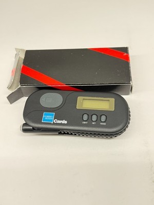 American Express Cards Promotional Pager Digital Clock Flashlight 1994 New