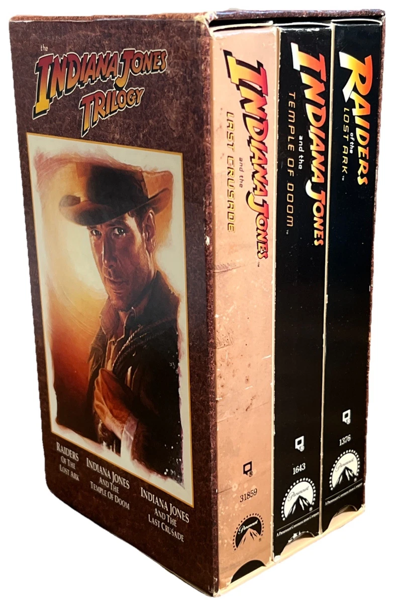Raiders of the Lost Ark Box Set VHS Tapes for sale | eBay