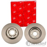 2X Trw Bremsscheiben 295Mm BelÜFtet Vorne Passend FÜR Toyota Corolla | DF4415S