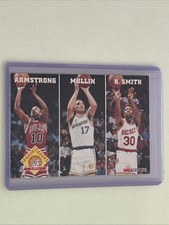 1993 NBA Hoops Gold League Leaders 3-Point FG% #288 Armstrong/Mullin/K Smith