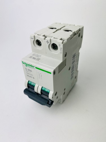 Schneider Electric MGN61537 Multi9 C60H-DC 2P-40A C-Curve 500V DC MCB BOX 6ps - Bild 5 von 11