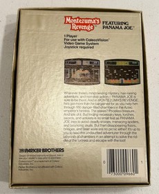 Montezuma's Revenge for Colecovision Coleco Vision CLEAN & TESTED BOX & MANUAL