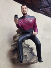 1996 Hallmark Star Trek Next Gen. Commander William Riker - Xmas Ornament NoBox