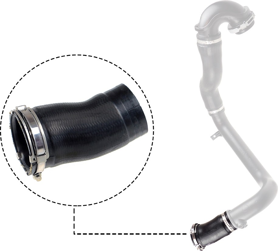 GATES-OE 09-0698 Charge Air Hose for OPEL,SAAB - Image 30