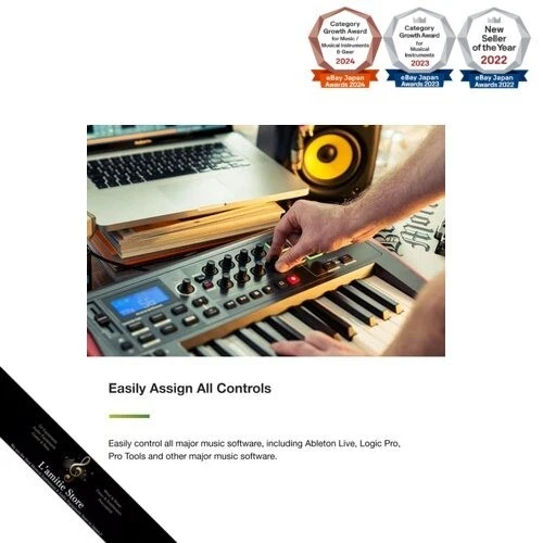 Novation MIDI Controller Impulse 61Japan Brandneu - Bild 4 von 4