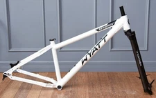 WYATT Maverick Fatbike/MTB Frameset, Small, Aluminum, Made In USA, Wren Carbon