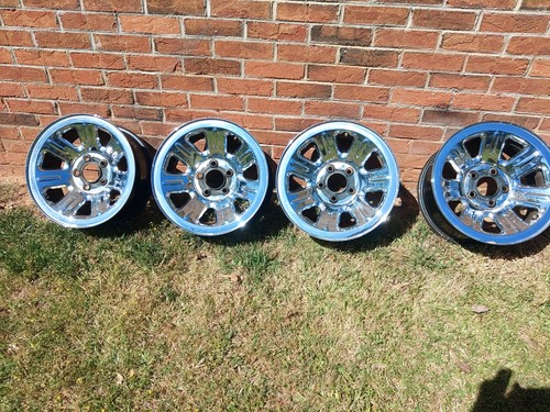 Set Of Four 2003 Ford Ranger 15x7 Chrome Clad Wheels Rims Free Shipping ...