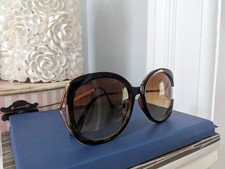 womens sunglasses women oversized gold tortoise brown 70s style