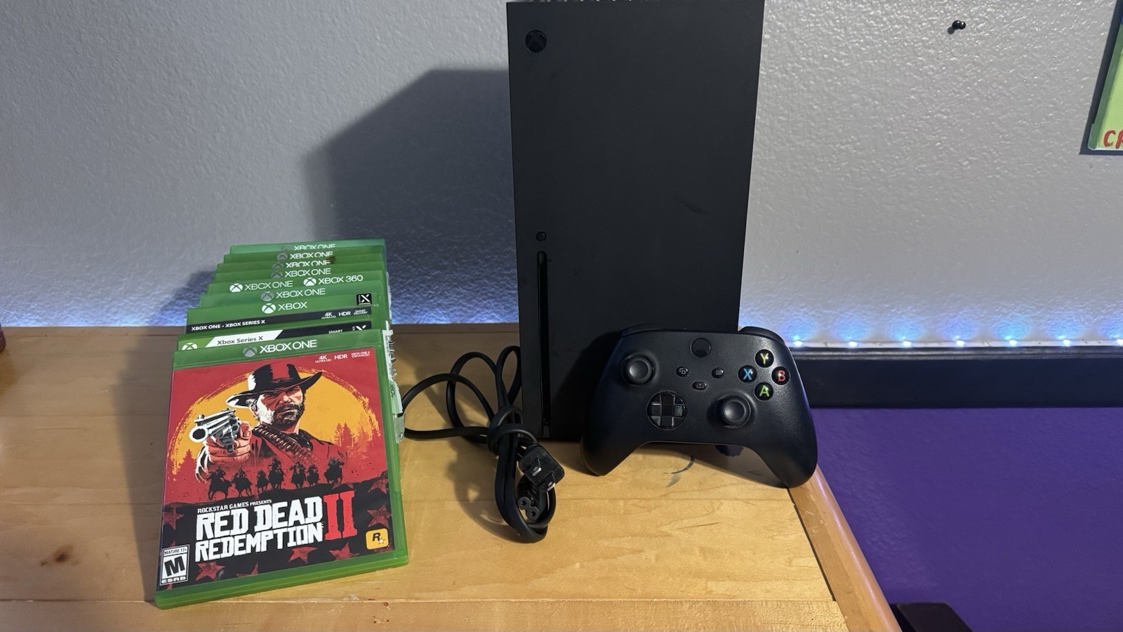 Microsoft Xbox Series X Console 1TB w/ Controller & Games: Red Dead, Elden Ring