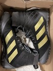 Adidas Speedex 18 Men's Boxing Shoes Boxing Boots  Size 7 Black-Gold GY4079