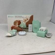 Owlet Dream Sock Smart Baby Monitor Bedtime 1-18 mths 6-30 lbs Mint Green