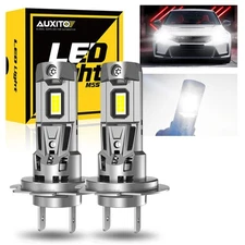 AUXITO H7 LED Headlight High/Low Beam Bulbs 200W 240000LM Bright White 6500K M5S