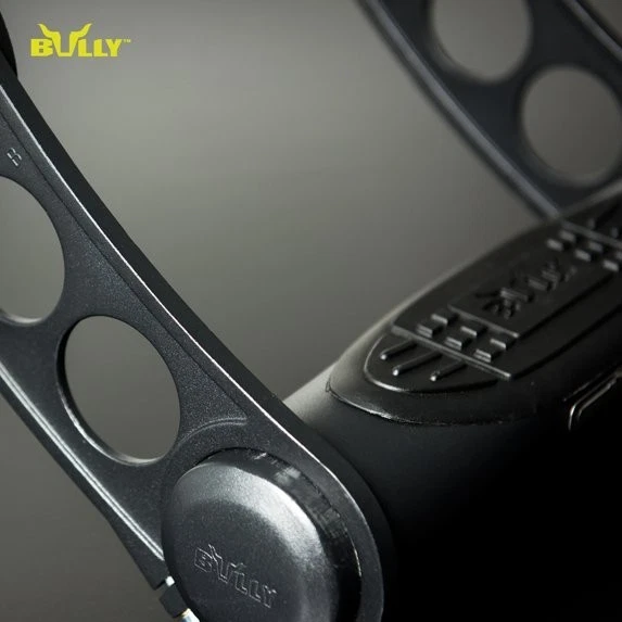 1x Side Step Black Anodized Aluminum Bracket 3in Stainless Steel Tube Adjustable - Image 4 of 4