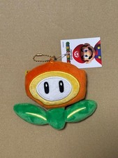 Super Mario Fire Flower Plush Toy, Tag Attached, Unused, Cute