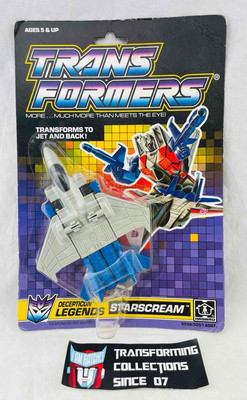 Transformers Original G1 Classics K-Mart Exclusive Starscream MOSC Sealed