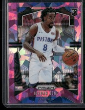 2019-20 Panini Prizm #291 Jordan Bone Prizms Pink Ice