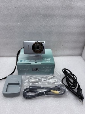 Canon IXUS 95 IS Digitalkamera Silber 3x Zoom 10 MP Kompakt OVP Getestet  