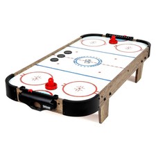 GoSports 40 Inch Table Top Air Hockey Game for Kids - AC Outlet Powered Motor