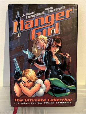 Danger Girl The Ultimate Collection Hardcover HC DJ DC Comics J. Scott Campbell