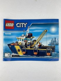 LEGO City 60095 Illustrated Instruction Manuals Booklets 1-4 English