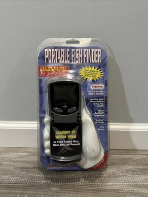 HawkEye Portable Fishfinder Fish Finder Depth Structure Backlit FF3300P New
