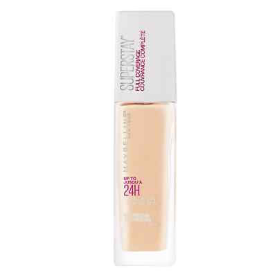 Maybelline SUPER STAY  24H Full Coverage Foundation - 110 Porcelain -NEW W/O LID
