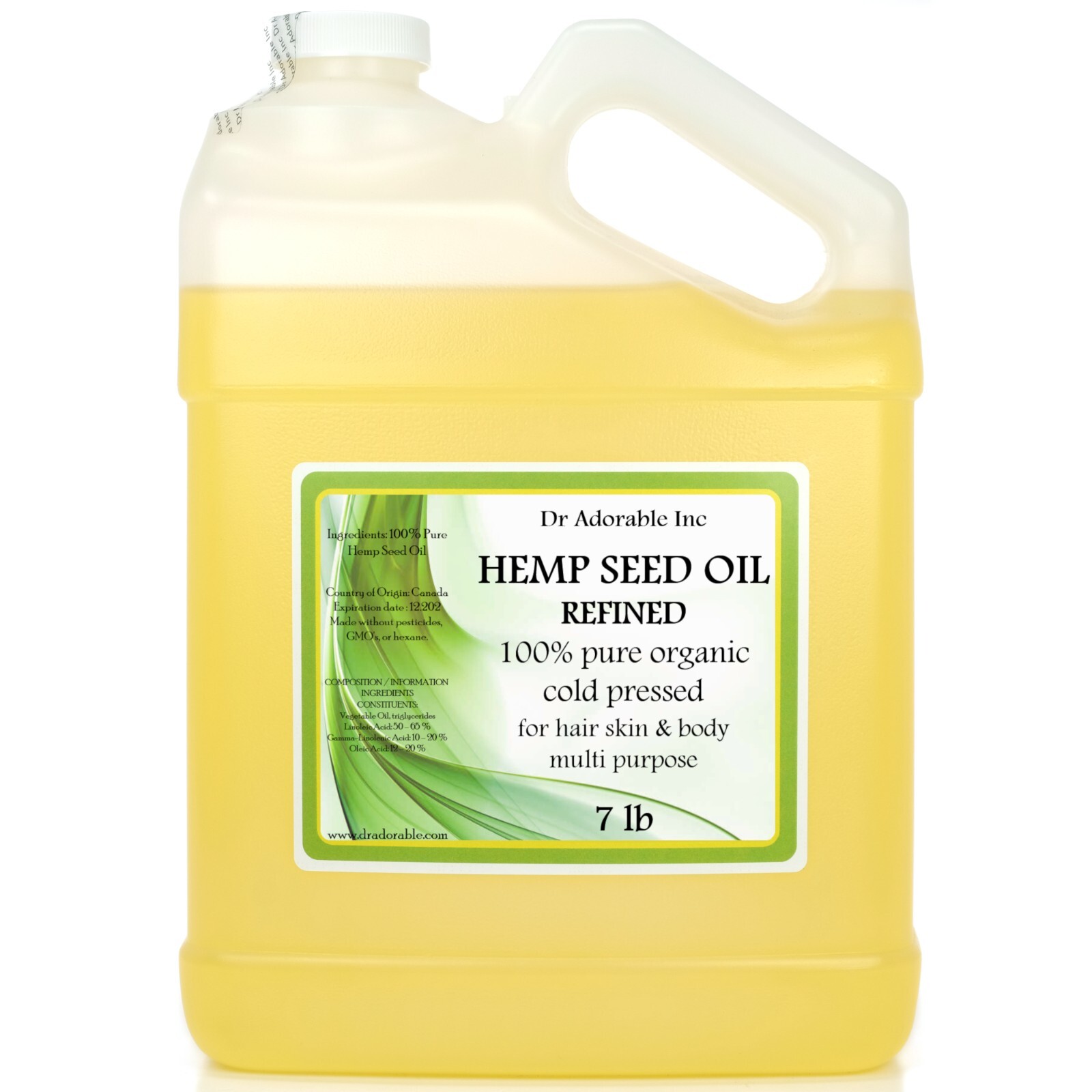 Refined Raw Organic Cold Pressed 2 Oz Up To 7 Lb *free Shipp