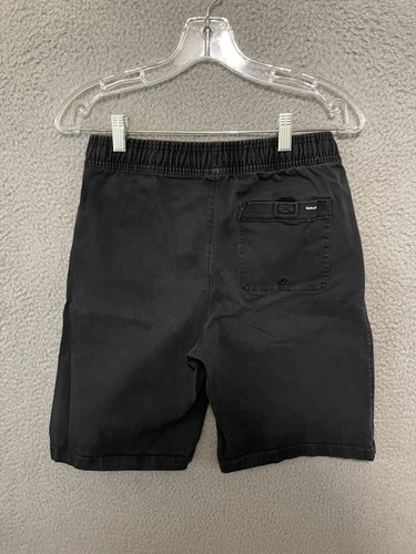 Hurley Youth Boys Shorts Size XL Black Kids Cotton Drawstring - Picture 5 of 5
