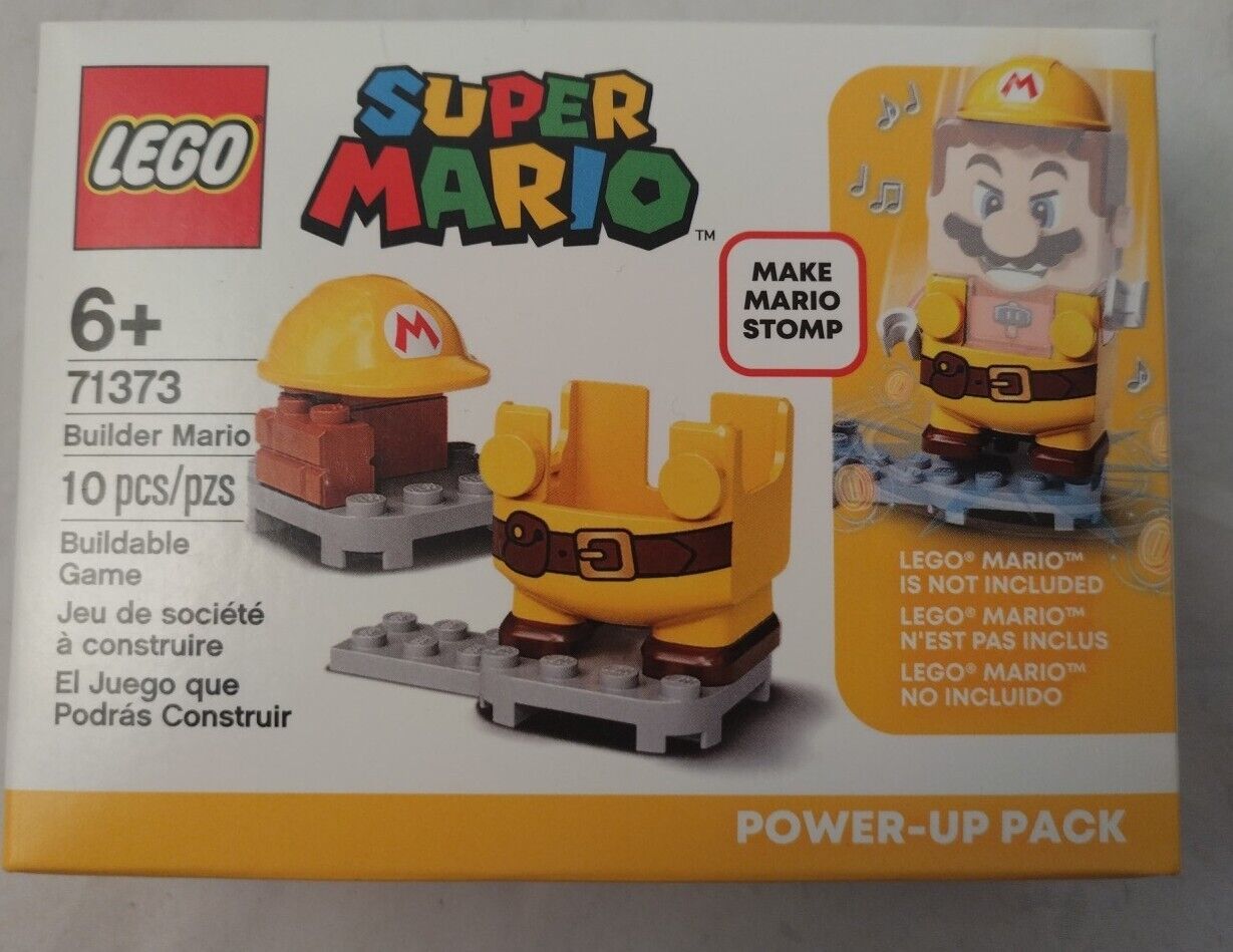 Lego 71373 Super Mario Builder Mario Power Up Pack New/ Factory Sealed