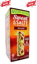 Nature Valley Sweet & Salty Almond Nut Granola Whole Grain, 1.2 Ounce Bars NEW!.