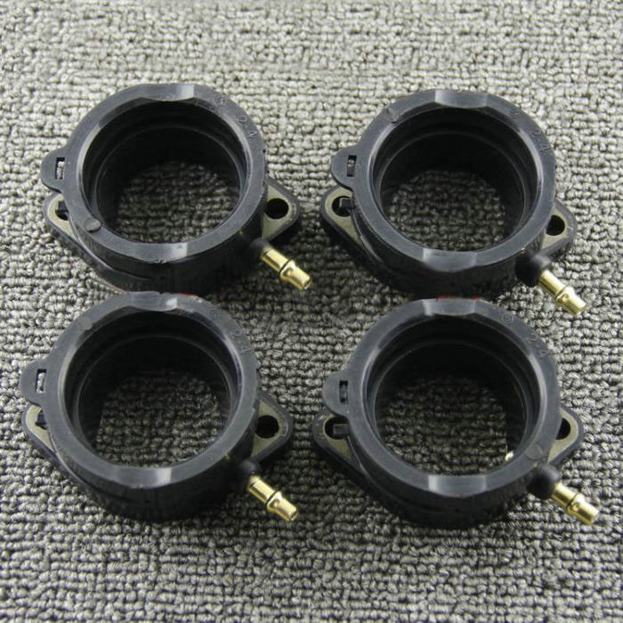 チャップス　カービング Carb Carburetor Intake Boot Set For Kawasaki Ninja ZX11 ZX1100