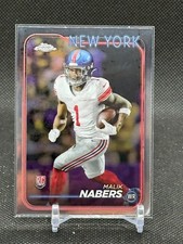 2024 Topps Chrome Malik Nabers ROOKIE #205 - New York Giants