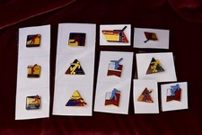 13 PINS OLYMPIQUES KODAK DE 88 SOULE & 92 ESPAGNE SPORTS DIVERS