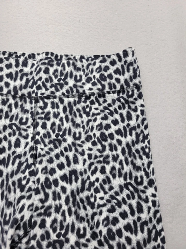 Leggings Rosa Yoga Mujer L Negro Blanco Guepardo Foto 3 de 4
