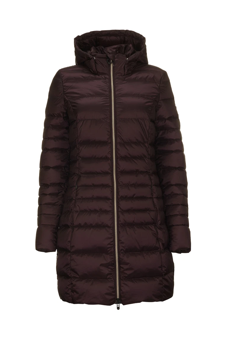 Killtec Women s Quilted Coat Parka Merynda Purple Windproof