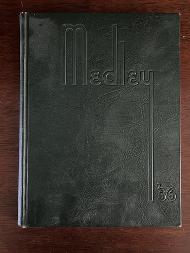 Danville Illinois High School Yearbook Medley 1936