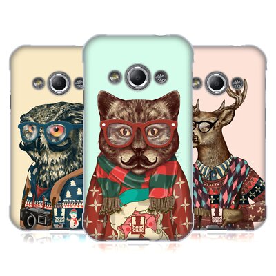 HEAD CASE DESIGNS HIPSTER ANIMALS IN SWEATERS SOFT GEL CASE FOR SAMSUNG PHONES 4
