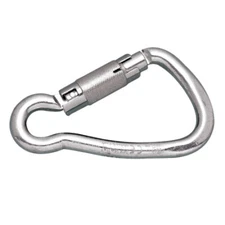ALUMINUM CARABINER,SPRING CLIP HARNESS,ROCK CLIMBING CLIP,CARABINER (A0146-0012)