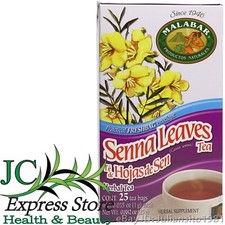 TE DE HOJAS DE SEN SENNA LEAVES TEA HERBAL TEA GREENSIDE 25 BAGS