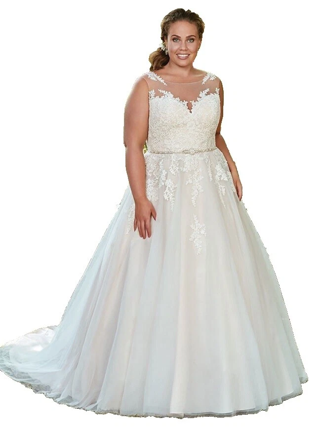 Ball Gown White 16 Women's Size Wedding Dresses