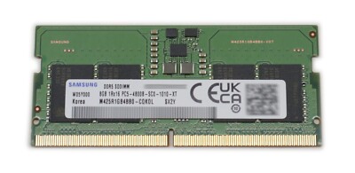 HP Samsung 8GB M425R1GB4BB0-CQKOL DDR5 PC5-4800B SoDimm