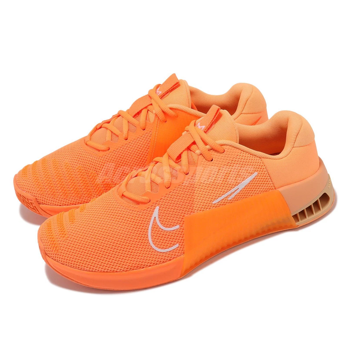 Nike Metcon 9 AMP Atomic Orange White Men Cross Training Shoes