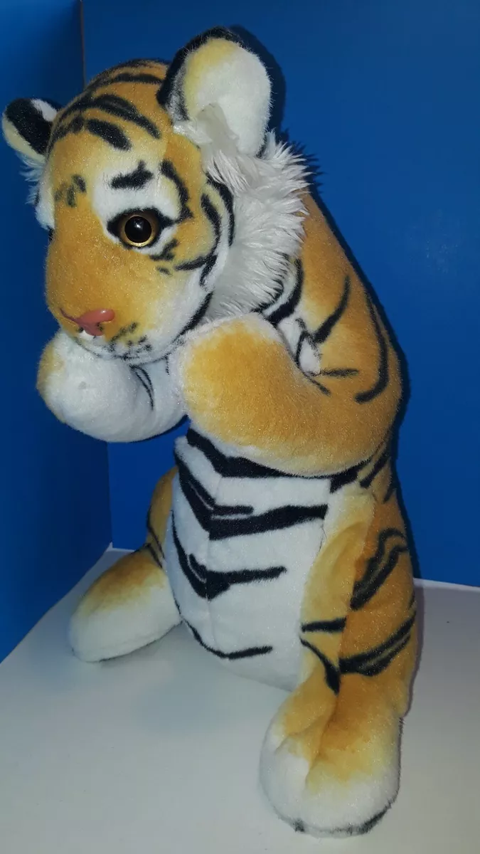 Life Size and Realistic Standing Plush Bengal TIGER -- NEW !