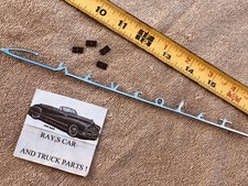 New Replacement 1953 And 1954 Chevrolet Chrome Dash Trim Bel Air 150 210 
