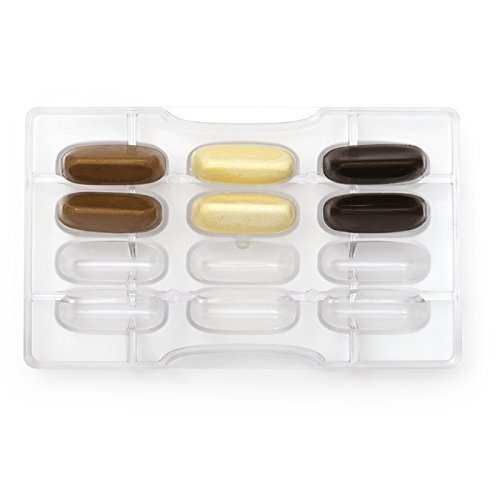 Decora 0050106 Stampo Cioccolatino Gianduiotto (m0U)