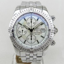 Orologio BREITLING A13356 Chronomat Evolution quadrante shell automatico 43,7...