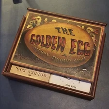 The Golden Egg Merry Round Game McLoughlin Bros New York Circa 1867 RARE Antique